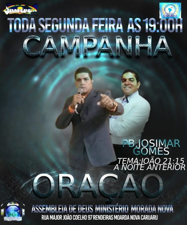 CAMPANHA DE ORAÇÃO